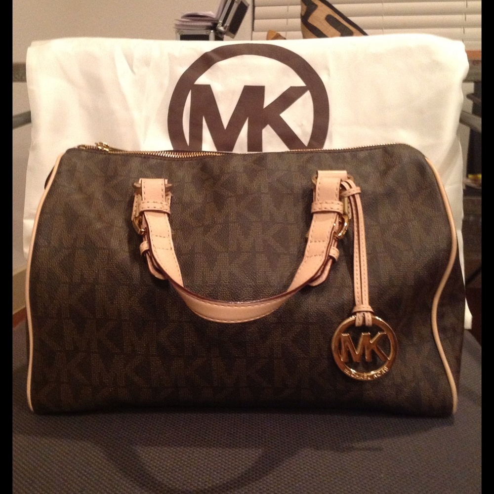 Authentic MK monogram Grayson